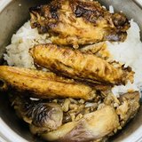 2023-11-28肉末茄子+酱油煎鸡中翼#带饭有奖
