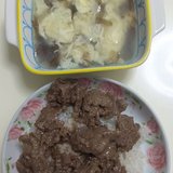 牛肉盖浇饭