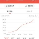 哇，我的货币plus持仓收益超过100了！