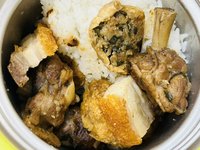 2023-11-25酿豆泡+烧肉+炒茄子+鸭腿#带饭有奖