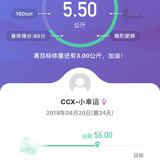 已减5.5公斤，继续加油💪