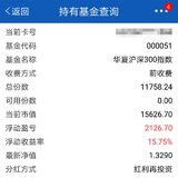 华夏沪深300，收益率15.75%，持有一年，落袋了