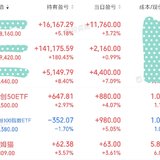 今天涨3%，持仓基本都红了。重新开始打野 241111