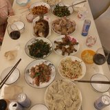 day1，晒年夜饭