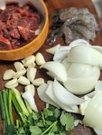 梅子学料理｜2025-003:牛肉鲜虾煲
