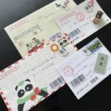 收到熊猫基地给自己的明信片啦