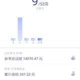 52周第三轮第9周～主账户攒钱金额重上40万