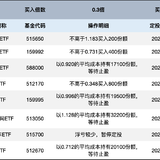长牛计划第184次定投安排