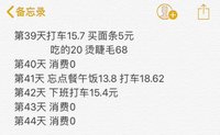 不消费44天，最近6天消费151元