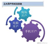 #从零学炒股# 图解三大开户方式，迈出炒股第一步